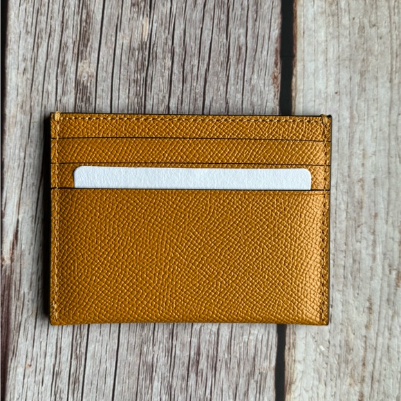 NWT Coach Leather Card Case - Picture 3 of 4